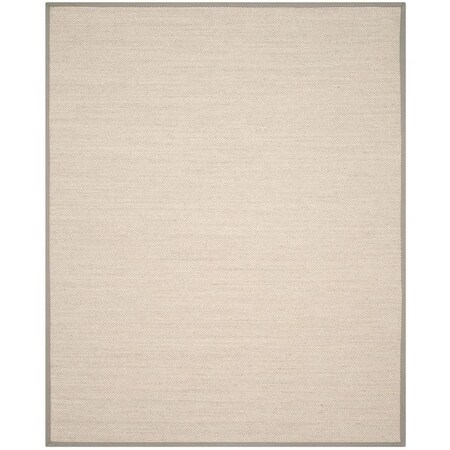 Safavieh Natural Fiber Large Rectangle Area RugMarble & Khaki 9 x 12 ft. NF143E-9