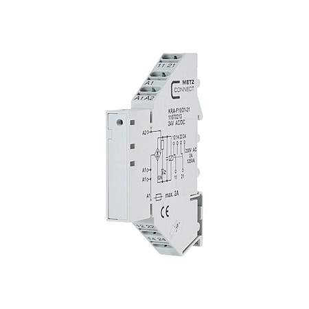 Metz Connect Changeover Contact, 24V AC/DC, 1 Output 11070213