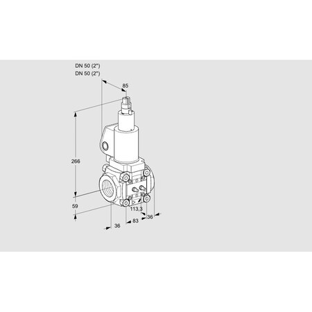 Honeywell Kromschroder VAS3T50N/LKGL KS88015083