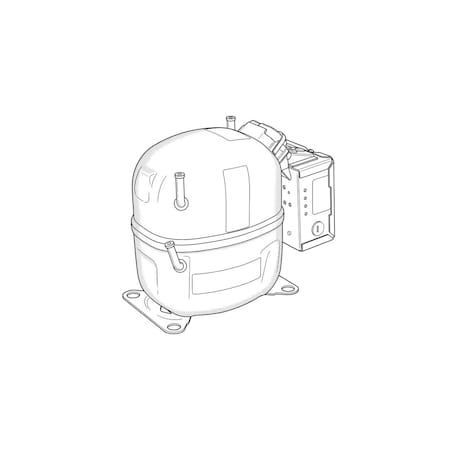 Tecumseh 115v1ph 1898BTU R404/R507 Com AJ2ZA1AF640J70