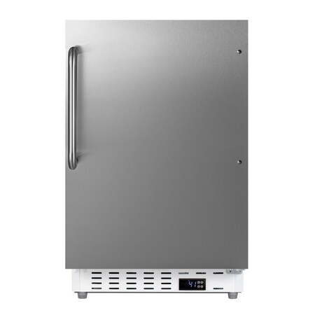 Summit 21in Wide Built-In All-Refrigerator, ADA Compliant ALR46WCSS