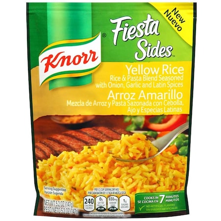 Knorr Professional Knorr Fiesta Sides Yellow Rice Meal, 5.2 Ounce, 8PK 84154