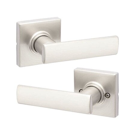 Kwikset Door Lever Lockset, 1 3/8-1 3/4" Thick 200BRNL-SQT-15-6AL-RCS