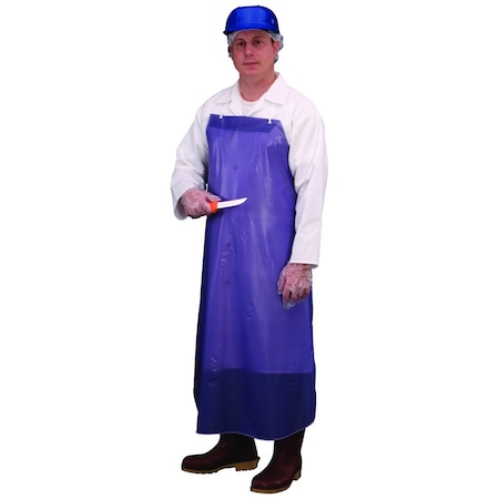 Workhorse Vinyl Protective Apron with Sewn Edge, 8-Mil, 12PK E54215375