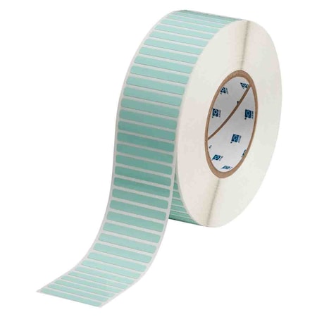 Brady Light Green Polyimide Labels 0.25in H x 2in W Light Green 10000/RL THT-48-776-10