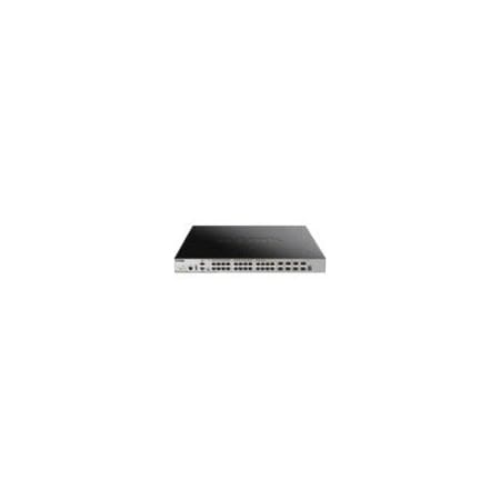D-Link Managed 24-Port L3 Poe Switch + 4 10Ge Sfp+ Ports, Si Image DGS-3630-28PC/SI