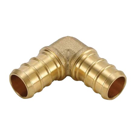 Thrifco Plumbing 3/4" Brass Elbow Lead Free F1807 - (PEX B), 10PK 7910515