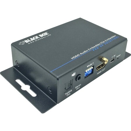 Black Box BLACK BOX, Audio Embedder/De-embedder AEMEX-HDMI-R2
