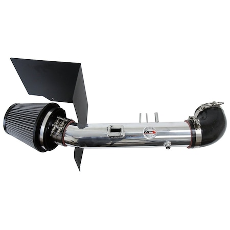 Hps Performance Air Intake Kit with Heat Shield, Polished,  827-523P