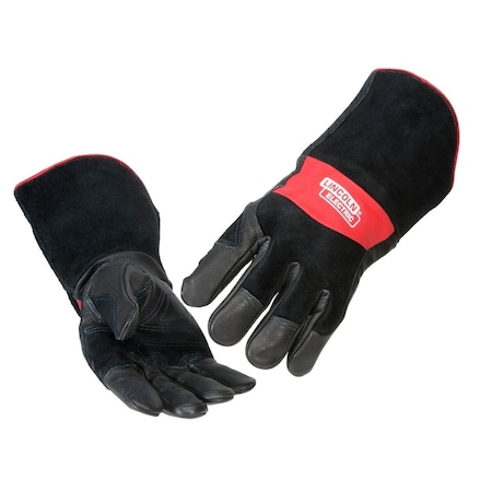 Lincoln Electric Welding Gloves, L, Prem Leather, MIG Stick K2980-L