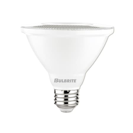 Bulbrite 75 Watt Equivalent PAR30SN Dimmable Medium Screw LED Light Bulb Cool White Light 4000K, 4PK 861723