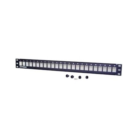 Ortronics TECHCHOICE PATCH PANEL KIT, 24-PORT, TB68A/B CAT6 OR 5E SPKSU24