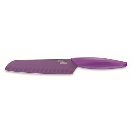 Ausonia 17 cm Brio Santoku Knife, Purple A061303