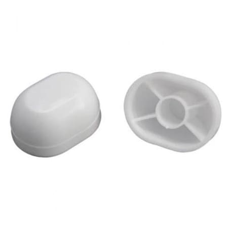 Oatey PP835-31 TOILET BOLT CAP OVAL WHITE PP83531