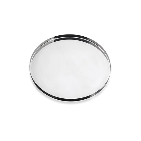 Mepra Stile By Pininfarina Round Tray - 13" - Silver 20044232