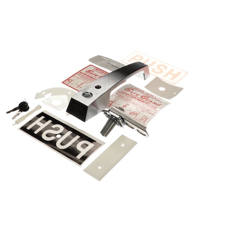 Kason Door Handle with Cylinder Lock and Inside Release 1229C-00028