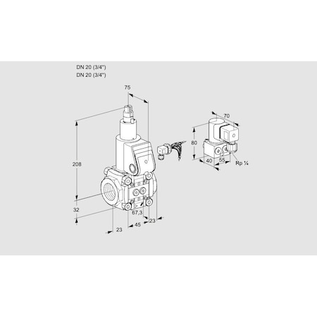 Honeywell Kromschroder VAS120R/LQ KS88002365