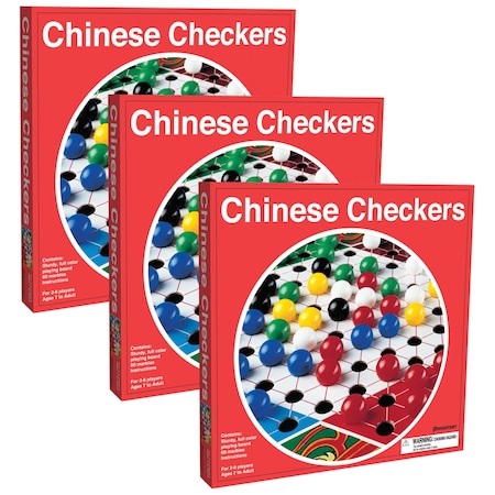 Pressman Chinese Checkers, 3PK 190206