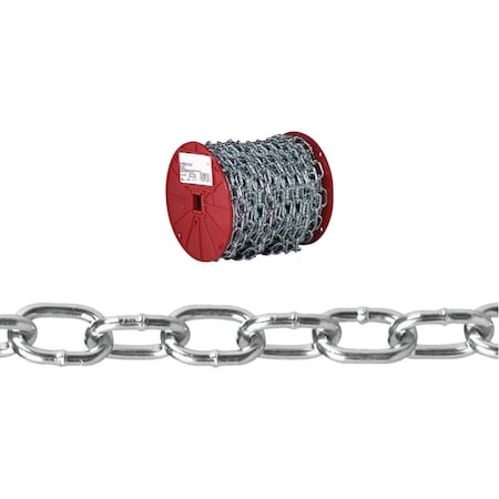 Campbell No.2/0 125 ' Zinc-Plated Low-Carbon Steel Coil Chain 722927