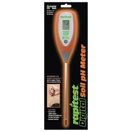 Luster Leaf Soil pH Meter, Digital Display 1845-6