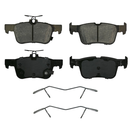 Wagner Brake QuickStop Rear Disc Brake Pad Set Ceramic, ZD1665