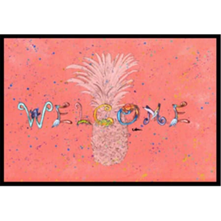 Beyondbasketball Pineapple Indoor Or Outdoor Mat - 18 x 27 in. BE54426
