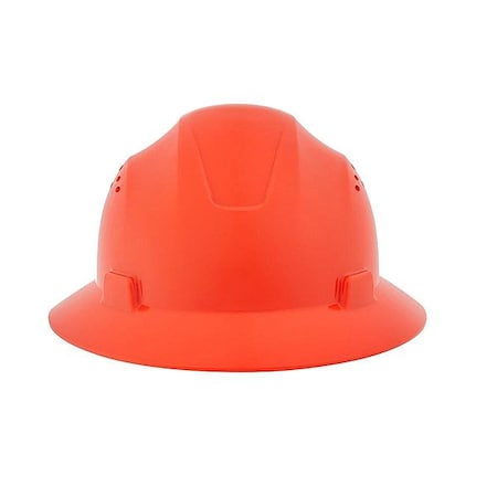 Jackson Safety HardHat, FullBrim, Advantage, FluorOrg 20825