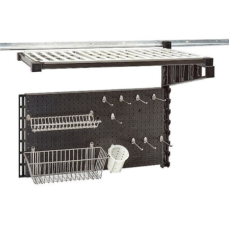 Cambro Sink Station Kit, 36 in L, Black EWSA36SINK110