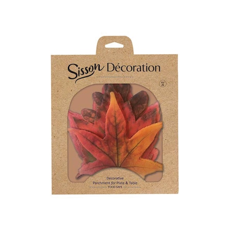 Sisson FALL PARCHMENT LEAVES 20CT 7410