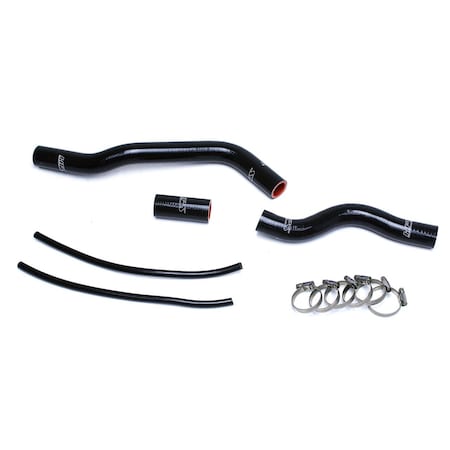 Hps Performance High Temp Reinforced Silicone Radiator Coolant Hose Kit, Black,  57-1525-BLK