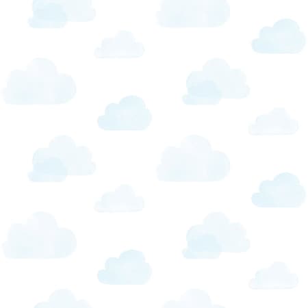 Chesapeake Irie Blue Clouds Wallpaper 4060-138930