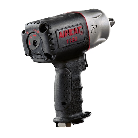 Aircat Impact Wrench, 1/2", 1295 ft-lb Max Torque 1150