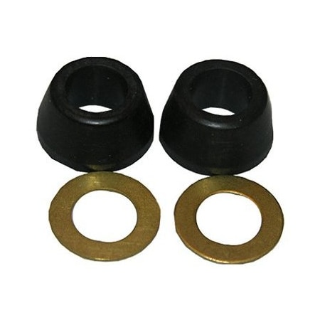 Larsen Supply Co 4Pk 3/8" Cone Washer 02-2237