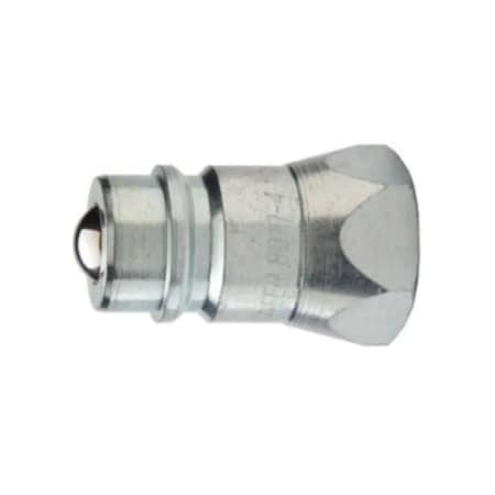 Jason Industrial FEMALE 1/2 NPTF X MALE 1/2 ORB, 3/4-16 POPPET, QUICK DISCONNECT HYDRAULIC COUPLING QDM2-0808-P