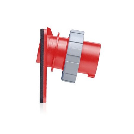 Leviton Industrial Grade Inlet, Watertight, 20 Amp, 277/480 Volt 3-Phase WYE 520B7W