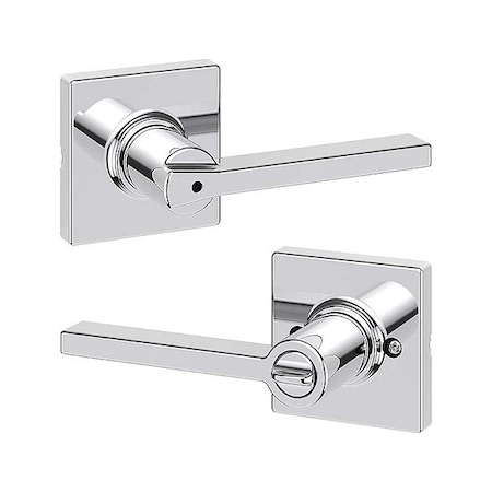 Kwikset Door Lever Lockset, 1 3/8-1 3/4" Thick 300CSL-SQT-26-6AL-RCS