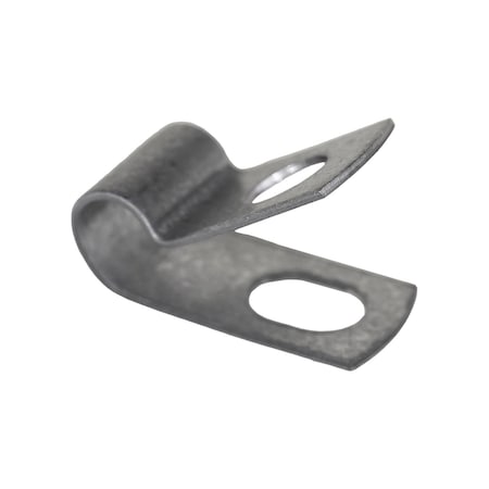 Auveco Closed Clamp 1/4in- Galvanized Uncoated, 25PK 9389