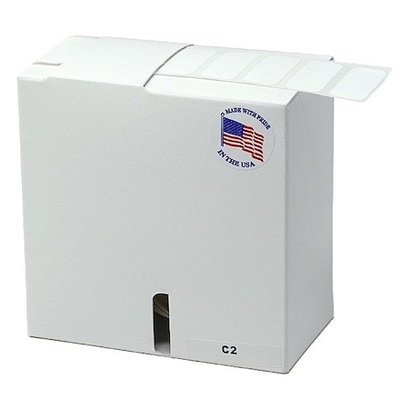 Zoro Select Cyro Label, White, Polypropylene GRAING-C2