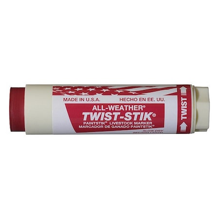 All Weather Paint Crayon, Extra Large Tip, Red Color Family, 12 PK 61062