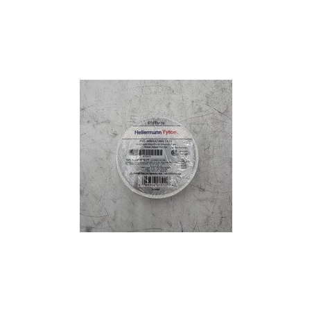 Hellermann-Tyton Professional PVC Electrical Tape (3/4" x 66', White) ETST6610
