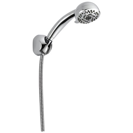 Delta Universal Showering Components Premium 5-Setting Fixed Wall Mount Hand Shower In Chrome 55436-PK