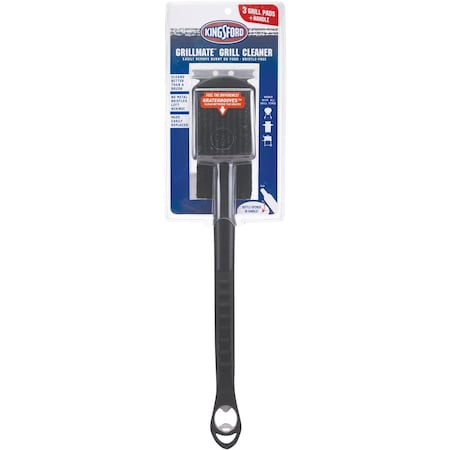 Kingsford GrillMate 14'' Synthetic Bristles Grill Cleaning Brush BBP0139