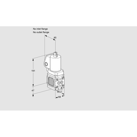 Honeywell Kromschroder VAS2T-/NQGL KS88015485