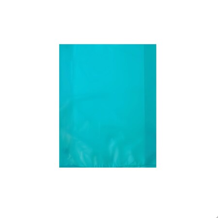 Revolution 8-1/2 X 11 High Density Plastic Bag - Teal, 1000PK S04TL