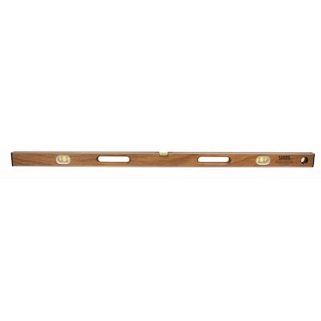 Kraft Tool Kraft Tool 48" Professional Top Reading Mahogany I-Beam Level (5 Vials) SLTMI-48