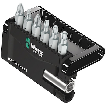 Wera Bit-Check 7 Universal 4, 7 pieces 5135810001