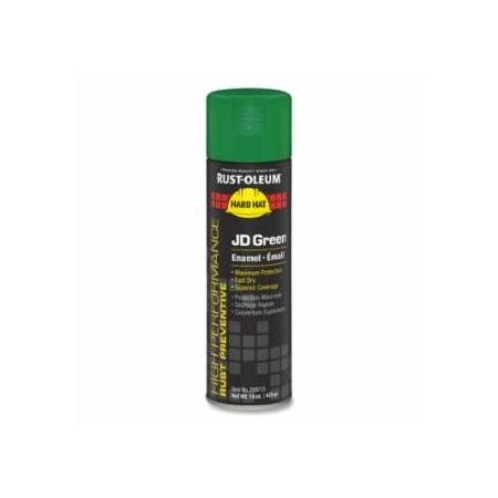 Rust-Oleum High Performance V2100 System Farm Equipment Aerosols, 15 oz, John Deere Green, 6PK 647-209713