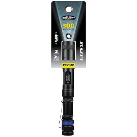 Police Security Sleuth 2.0 350 Lm. Aluminum Focusing Penlight 98404