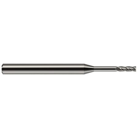 Harvey Tool Miniature End Mill-4 Flute-Square, 677670, Uncoated, 8 mm Cutter Diameter, 24 mm Length of Cut 677670