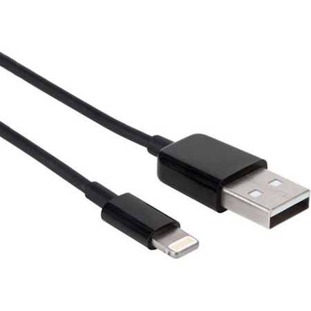 Axiom Axiom Lightning To Usb-A M/M Adapter Cable - Black 6Ft LGMUSBAMK06-AX